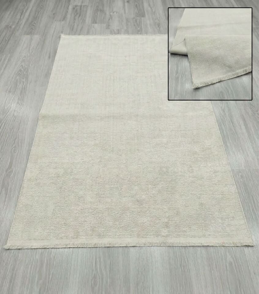 Decoser Diamond Plus 9071 Krem Modern Salon ve Oturma Odası Halısı