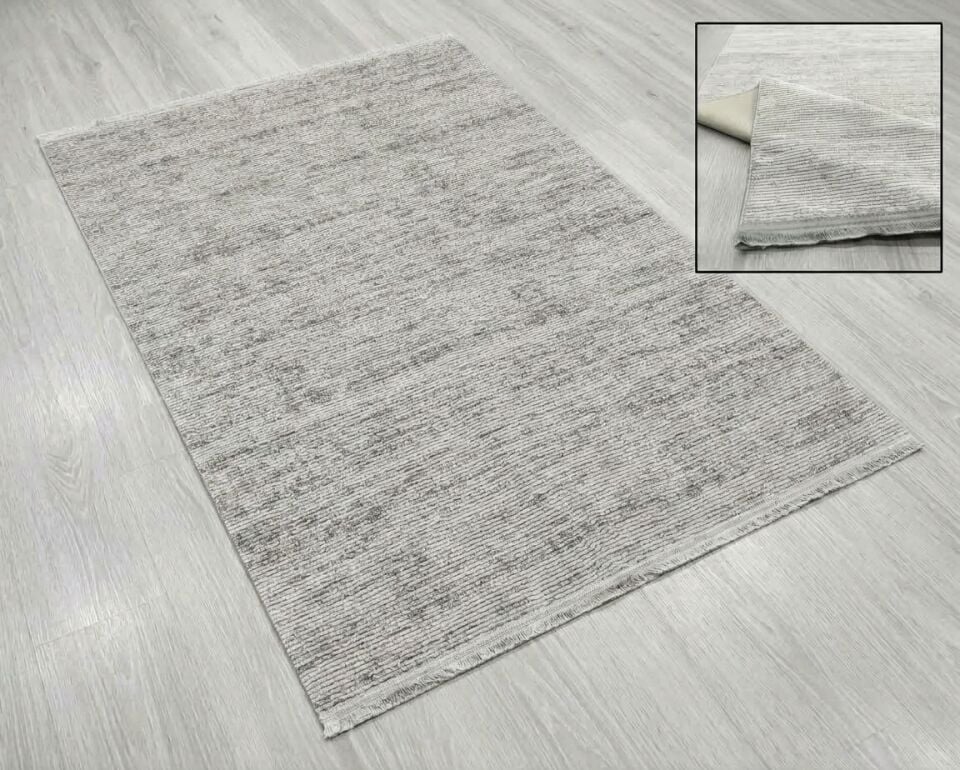 Decoser Diamond Plus 9076 Gri Modern Salon ve Yaşam Alanı Halısı