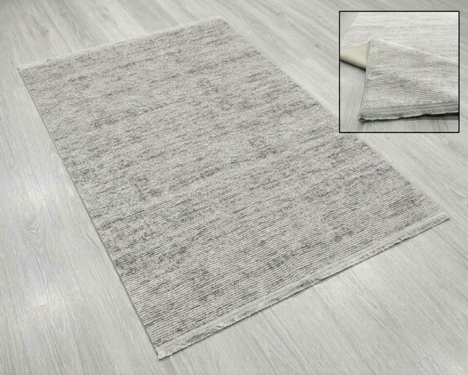 Decoser Diamond Plus 9076 Gri Modern Salon ve Yaşam Alanı Halısı
