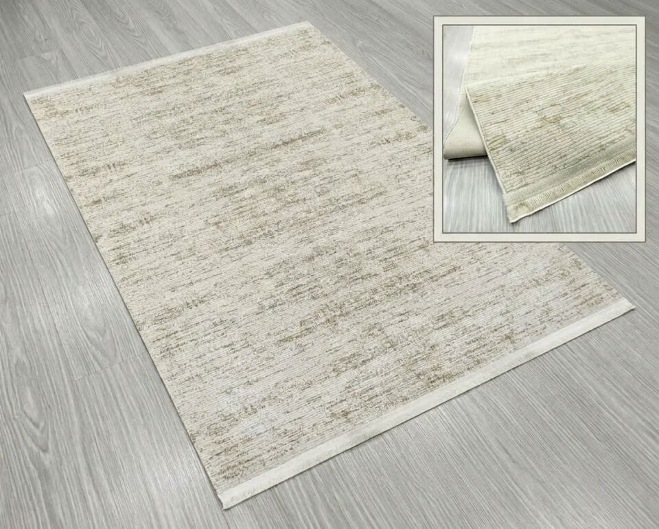 Decoser Diamond Plus 9077 Bej Modern Salon ve Yaşam Alanı Halısı