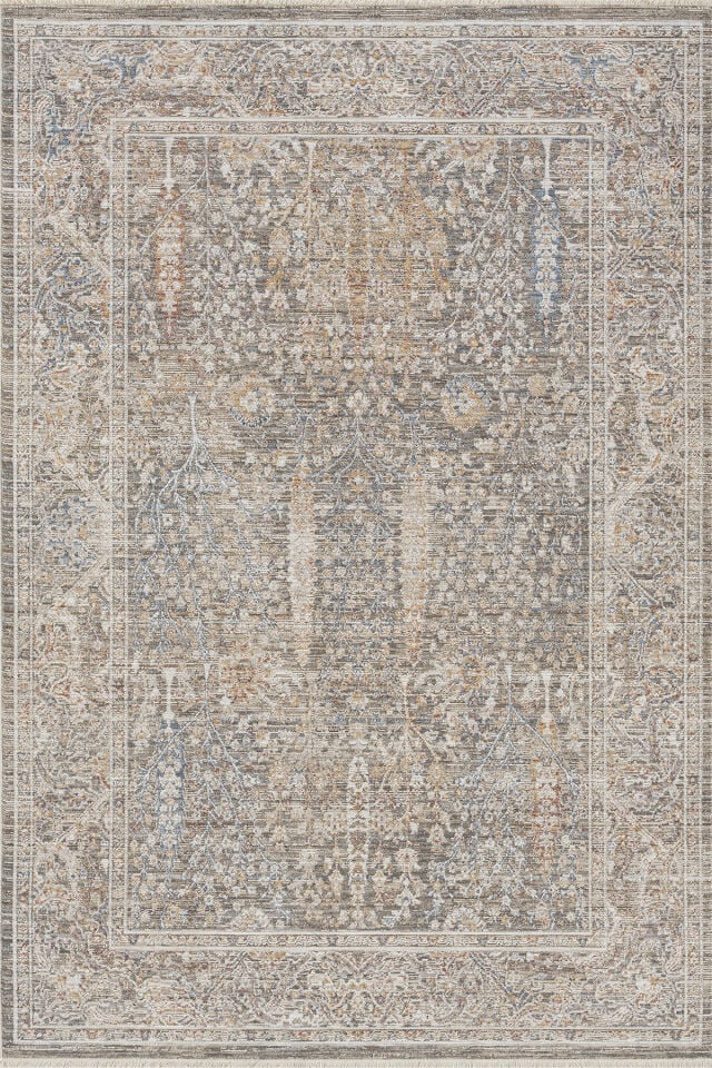 Seyran Halı Peru 10202 Bej | Sıcak Tonlu Vintage Dokuma Salon Halısı