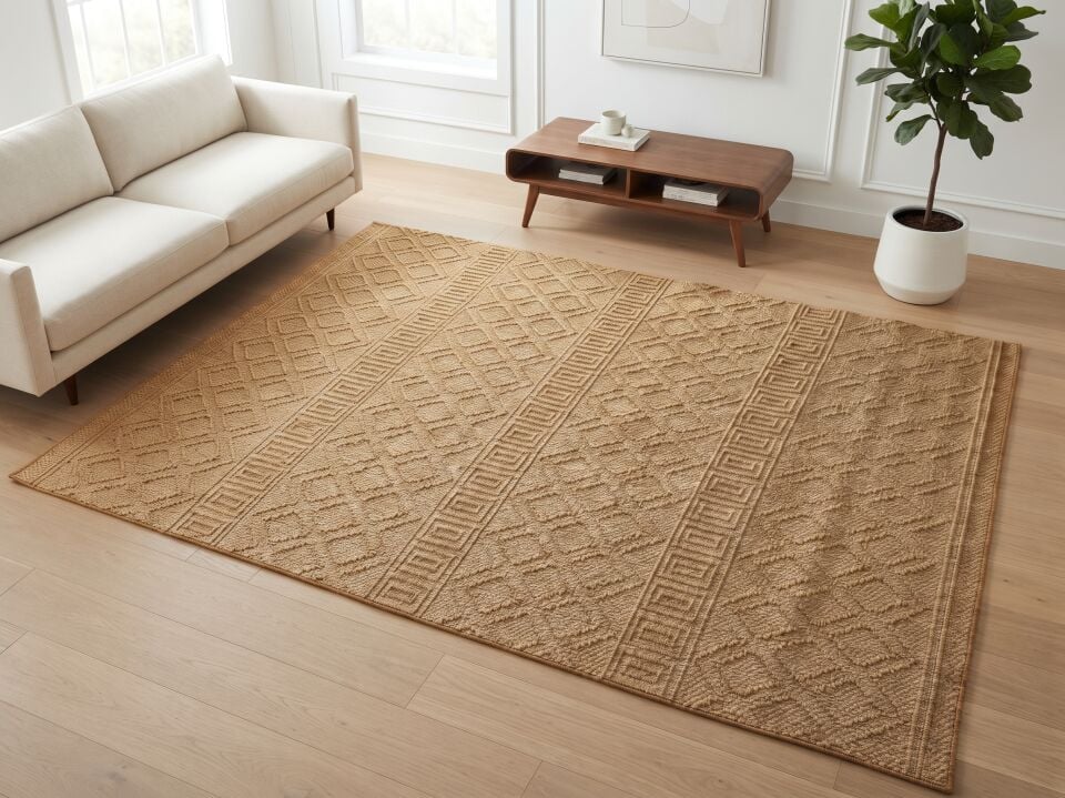 Muse Carpet Camel  Modern Dokuma Halı – Seri Sonu Özel Fırsat